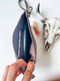 Boho Ranch Shop Western Mini Mobile Cowhide Tooled Leather Crossbody