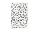 Horse Pony Equestrian Tack Kitchen Towel Waffle Gifts Farm