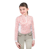 Ovation Kids Quarter Zip Long Sleeve Sun Shirt