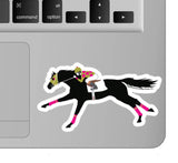 Horse 3" Sticker Waterproof | TB Race | Cello Sleeved