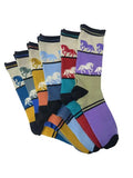 Kelley and Company Bold Horse Adult Crew Socks