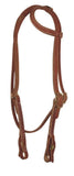 Berlin Leather One Ear Quick Change Headstall with Throatlach
