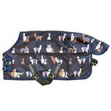 Shires Miniature Highlander Turnout- Lite (0g) - Alpaca Print