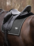 LeMieux Puissance Suede Dressage Square Black