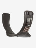 LeMieux Arika Contoured Short Stud Girth Brown