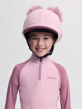 LeMieux Mini Double Pom Hat Silk Fondant