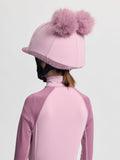 LeMieux Mini Double Pom Hat Silk Fondant