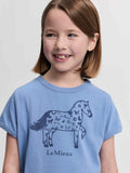 Mini LeMieux Alex Tee - Powder Blue - Spring 2026