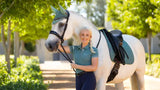 LeMieux Suede Dressage Square Saddle Pad