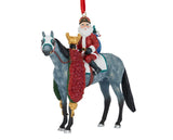 Breyer Off to the Races - 2026 Santa Ornament