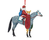 Breyer Off to the Races - 2026 Santa Ornament