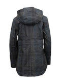 Outback Women's Hattie Waxed Plaid Rain Jacket