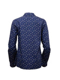 Outback Womens Horseshoe Toss Button Up Shirt