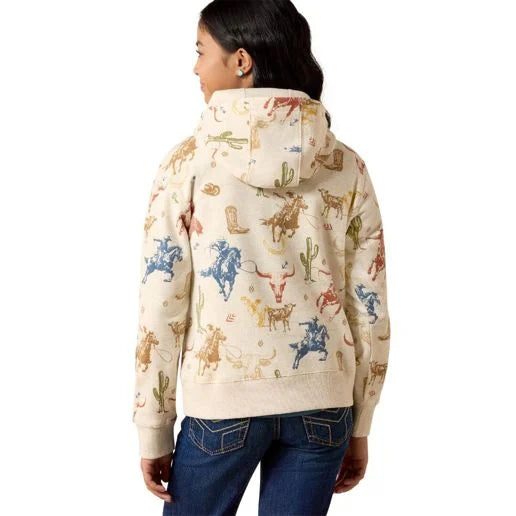 Ariat Girl's Ranch Tale Hoodie
