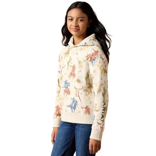 Ariat Girl's Ranch Tale Hoodie