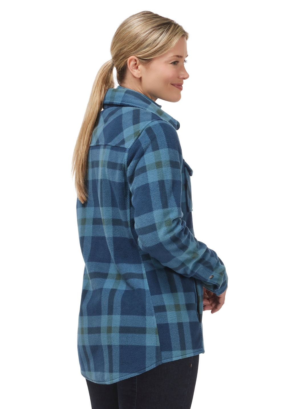 Kerrits Alpine Fleece Snap Front Barn Shirt