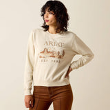 Ariat Womens Essential Crew Sweatshirt- Summer Sand