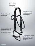 LeMieux Arika Drop Noseband Bridle