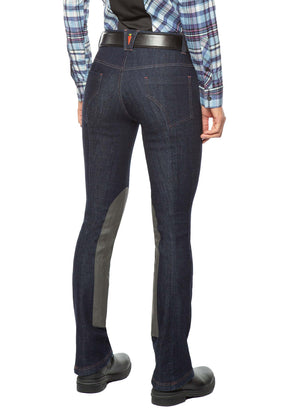 Kerrits Stretch Denim Extended Knee Patch Bootcut Breech