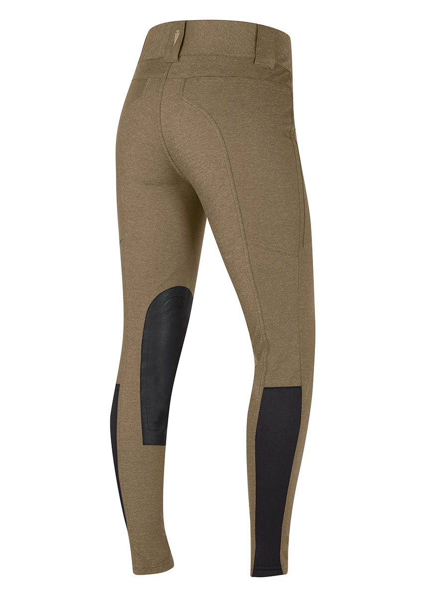 Kerrits Denim Thermal Knee Patch Pocket Breech