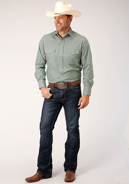 Roper - Mens Karman Classics Plaid Long Sleeve Western Shirt main image 0
