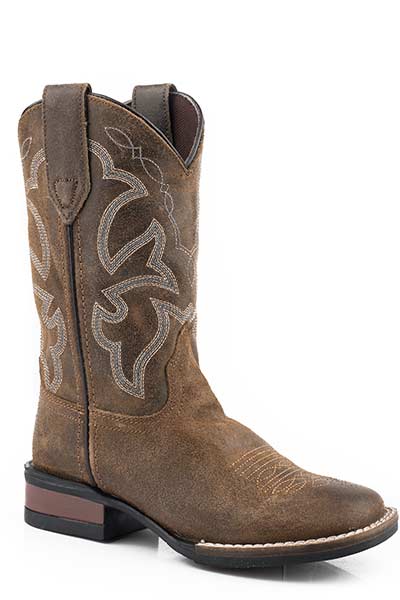 Boys square toe boots store