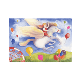 Kristin and the Pony - Notecard