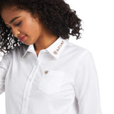 Ariat Women's Kirby Stretch Long Sleeve Logo Shirt
