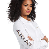 Ariat Women's Kirby Stretch Long Sleeve Logo Shirt
