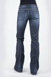 Stetson Women's 816 Classic Fit Boot Cut Jean Dark Zig Zag Wash