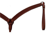 Billy Cook Hot Oil Waffle Tooled Breast Collar