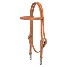 Weaver Leather Snap End Browband Headstall
