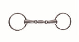 Korsteel Stainless Steel Oval Link Loose Ring Snaffle Bit