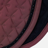 Horze Noir Lux Pearl Corded Dressage Saddlepad