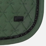 Horze Noir Lux Pearl Corded Dressage Saddlepad