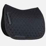 Horze Noir Lux Pearl Corded Dressage Saddlepad