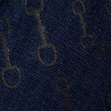 Horze Kaia Womens Full Denim Breeches with Crystals