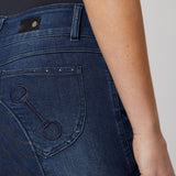 Horze Kaia Womens Full Denim Breeches with Crystals