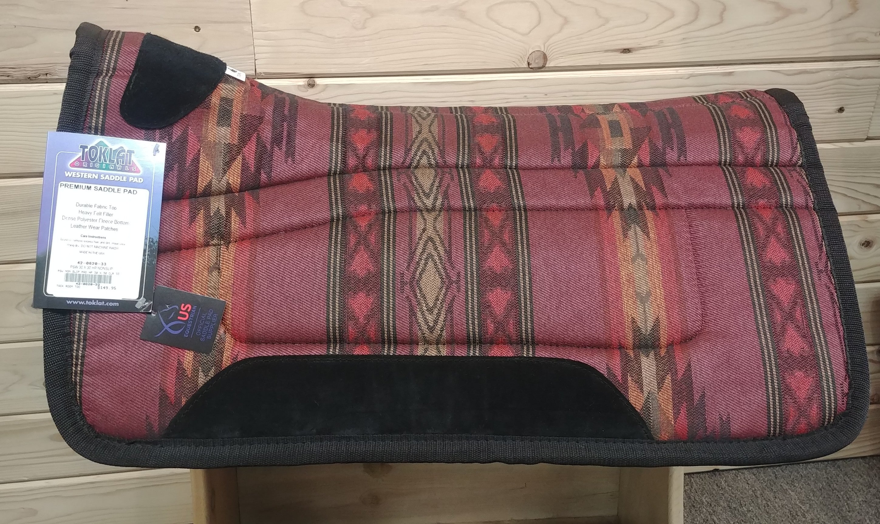 Reinsman Tacky Too Non-Slip Western Saddle Pad