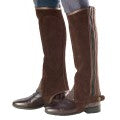 Ovation Ladies Ribbed Suede Half Chaps