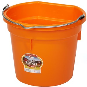 Miller 20 QT Flat Back Bucket