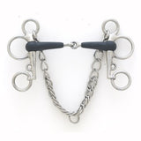 Centaur Horsecare Eco Pure Tom Thumb Pelham Joint Stainless Steel Bit