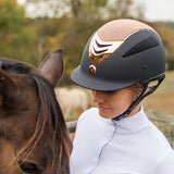 One K Defender Glamour Rose Gold Helmet