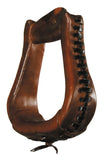 Circle Y Stirrups Leather Laced Bell