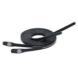 Weaver Back In Black Bridle Leather Reins