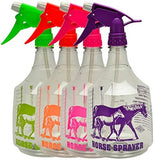 Spray Bottle Clear Pet/Horse Neon 36  oz