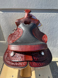 Bighorn Pony/Mini Saddle With Tapaderos