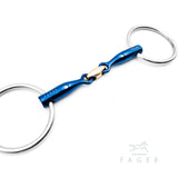 Fager Oscar Titanium Loose Ring Snaffle