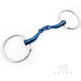 Fager Carl Titanium Fixed Ring Snaffle