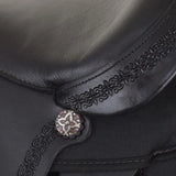 Circle Y Daisetta Black Cordura Trail Saddle